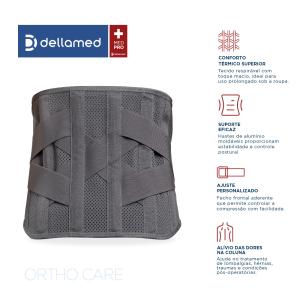 Colete Putti Baixo Max Com Suporte Lombar Dellamed - Foto 5