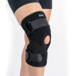 Joelheira Articulada Com Cintas Cruzadas Ortho Care Dellamed - Foto 1