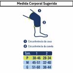 Joelheira Knit Ortho Care Dellamed - Foto 4