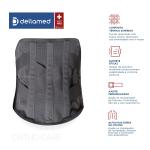 Colete Putti Alto Max Com Suporte Lombar Dellamed - Foto 4