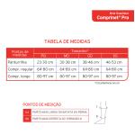 Meia Jobst 3/4 Comprinet Pro Antitrombo 15-20mmhg - Foto 2