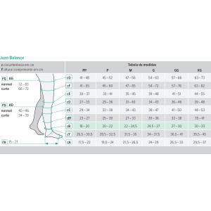 Meia Juzo Balance 7/8 Meia Coxa 20-30mmhg - Foto 2