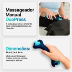 Massageador Manual Duopress Relaxmedic - Foto 2