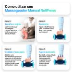 Massageador Rollpress Relaxmedic - Foto 6