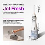 Irrigador Oral Sem Fio Jetfresh Relaxmedic - Foto 7