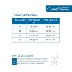 Meia Jobst 3/4 For Men 20-30mmhg - Foto 2