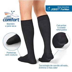 Meia Jobst 3/4 For Men 20-30mmhg - Foto 4
