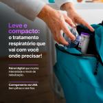 Nebulizador Port�til Mesh Aero Tech Relaxmedic - Foto 4
