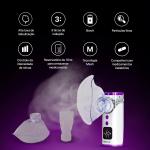 Nebulizador Port�til Mesh Aero Tech Relaxmedic - Foto 6