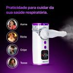 Nebulizador Port�til Mesh Aero Tech Relaxmedic - Foto 7