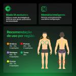 Pistola Massageadora Relaxmedic Miodeep Com Percuss�o Inteligente Usb-C - Foto 5