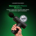 Pistola Massageadora Relaxmedic Miodeep Com Percuss�o Inteligente Usb-C - Foto 3