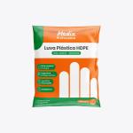 Luva Pl�stica Hdpe N�o Est�ril Medix 100 Unidades - Foto 5
