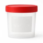 Coletor Universal Est�ril 80ml Tampa Vermelha 3b - Foto 1
