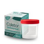 Coletor Universal Est�ril 80ml Tampa Vermelha 3b - Foto 2