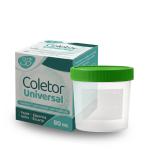 Coletor Universal Est�ril 80ml Tampa Verde 3b - Foto 2