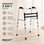 Andador Articulado E Fixo 3 Em 1 Mercur - Foto 2