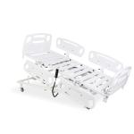 Cama Hospitalar Motorizada Pilati Evolution Steel Inclina��o Branca Com Rod�zios E Grade Pead - Foto 4