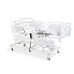 Cama Hospitalar Motorizada Pilati Evolution Steel Inclina��o Branca Com Rod�zios E Grade Pead - Foto 5