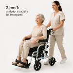 Andador 4 Rodas Em Alum�nio Mobil - Foto 4
