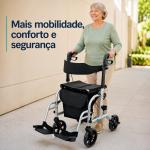 Andador 4 Rodas Em Alum�nio Mobil - Foto 9