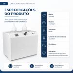 Aquecedor De Gel Bivolt Syhmed Com Temperatura Ajust�vel - Foto 4