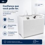 Aquecedor De Gel Bivolt Syhmed Com Temperatura Ajust�vel - Foto 6