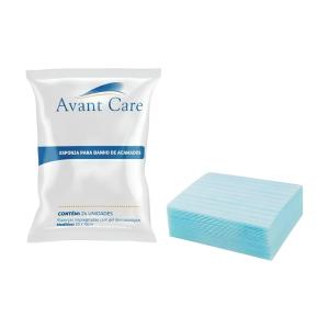 Esponja Para Banho No Leito Avant Care Kit 24 Unidades