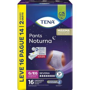 Roupa Intima Tena Pants Noturna16 Unidades Unissex Leve 16 Pague 14 - Foto 1