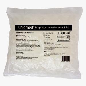 Adaptador Para Agulha De Coleta M�ltipla A V�cuo Uniqmed 100 Unidades