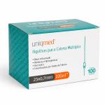 Agulha Para Coleta M�ltipla A V�cuo Uniqmed Est�ril - Foto 1