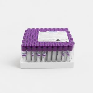 Tubo Roxo Para Coleta De Sangue A V�cuo Edta K3 2ml Descarpack 100 Unidades  