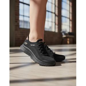 T�nis Skechers Slip Ins Bobs Squad 4 Dire Step 117743 Feminino - Foto 3