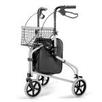 Andador 3 Rodas Em Alum�nio Com Cesto Hidrolight At� 110kg - Foto 1
