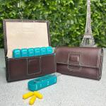 Estojo Organizador De Comprimidos Semanal Mini Pilbox 7 Dias - Foto 4