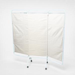 Biombo Hospitalar Triplo Com Rod�zios Vagalumy 180x175cm