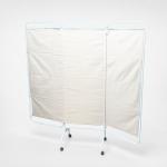 Biombo Hospitalar Triplo Com Rod�zios Vagalumy 180x175cm - Foto 1
