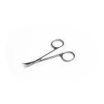 Tesoura �ris Fina Fina Curva Professional Em A�o Inox - Foto 1
