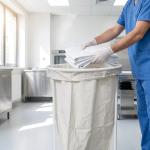 Hamper Hospitalar Com Saco De Algod�o 150l Vagalumy - Foto 3