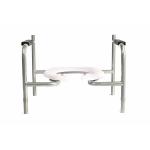 Cadeira De Banho Higi�nica Aqua Life Plus Dune 150kg - Foto 8