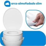 Assento Elevado Almofadado Astra Com Tampa E Trava 7,5cm Ou 13cm At� 150kg - Foto 6
