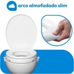Assento Elevado Almofadado Astra Com Tampa E Trava 7,5cm Ou 13cm At� 150kg - Foto 6
