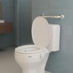 Assento Elevado Almofadado Astra Com Tampa E Trava 7,5cm Ou 13cm At� 150kg - Foto 9