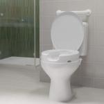 Assento Elevado Para Vaso Astra Com Tampa E Trava 7,5cm Ou 13cm - Foto 9
