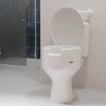 Assento Elevado Para Vaso Astra Com Tampa E Trava 7,5cm Ou 13cm - Foto 9