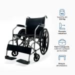 Cadeira De Rodas Manual Dellamed D100 Pop Dobr�vel At� 110kg - Foto 2