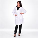 Jaleco Oxford Manga Longa Feminino Nt Flex - Foto 1
