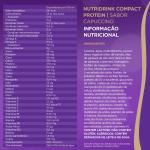 Nutridrink Compact Protein Danone Suplemento Nutricional 4 Unidades - Foto 3