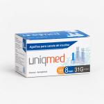 Agulha Para Caneta De Insulina Uniqmed Caixa Com 100 Unidades - Foto 1