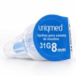 Agulha Para Caneta De Insulina Uniqmed Caixa Com 100 Unidades - Foto 2